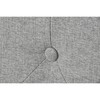 Bed Home ESPRIT Light grey 170 X 219 X 104 CM