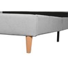 кровать Home ESPRIT Светло-серый 170 X 219 X 104 CM