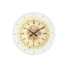 Настенное часы Home ESPRIT Белый Металл Loft 60 x 9 x 60 cm