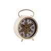 Table clock Home ESPRIT White Golden Scandi
