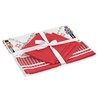 Stain-proof resined tablecloth Home ESPRIT Red Green Beige (5 Pieces)