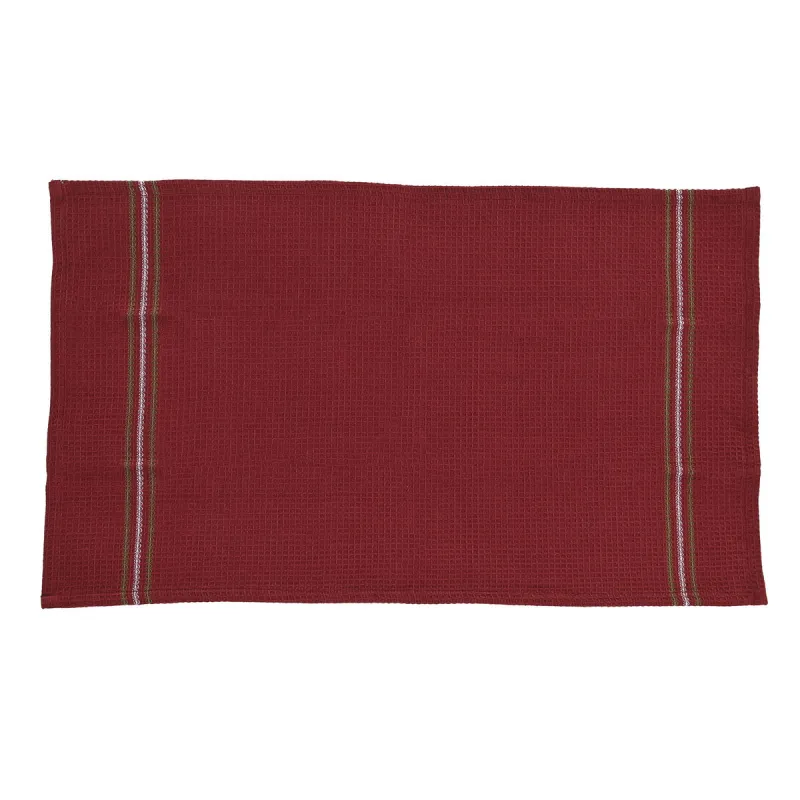 Keittiöliina Home ESPRIT Punainen Vihreä Beige 60 X 0,2 X 40 CM