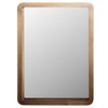 Wall mirror Home ESPRIT Brown Natural Urban 70 x 3 x 100 cm