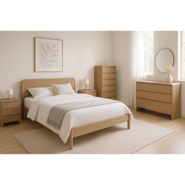 Komoda Home ESPRIT Ruda Natūralus
