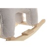 Rocking Chair Home ESPRIT Grey Natural Elephant
