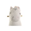 Rocking Chair Home ESPRIT White Natural Unicorn