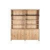 Bookshop Home ESPRIT 200 X 45 X 220 CM