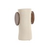 Vase Home ESPRIT Brown Beige Mango wood Papier-mâché