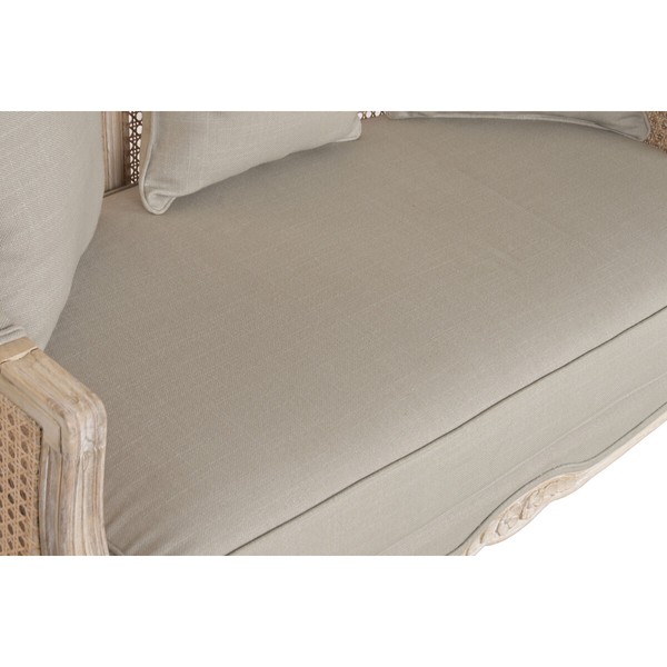 atzveltnes krēsls Home ESPRIT Gaiši zaļš 125 X 58 X 155 CM
