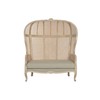 atzveltnes krēsls Home ESPRIT Gaiši zaļš 125 X 58 X 155 CM