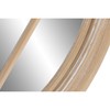 Wall mirror Home ESPRIT Natural Stripped