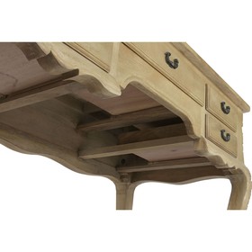 Desk Home ESPRIT White Natural Wood