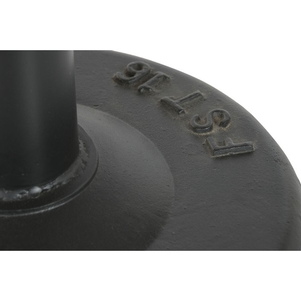 Stool Home ESPRIT Brown Black Leather Iron