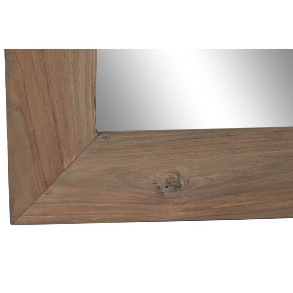 Sienas spogulis Home ESPRIT Dabisks Moderns 60 x 3 x 80 cm