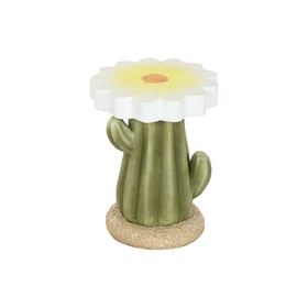 Side table Home ESPRIT White Green 32,5 X 32,5 X 42,5 CM