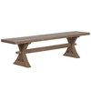 Penkki Home ESPRIT Luonnollinen Recycled Wood 180 X 38 X 45 CM