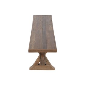 Bench Home ESPRIT Natural Recycled Wood 180 X 38 X 45 CM