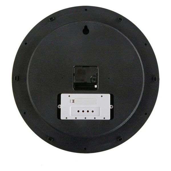 Wall Clock Versa Black Plastic Minimalist 4 x 35 x 35 cm