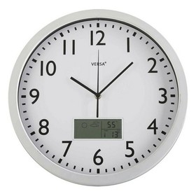 Настенное часы Versa 18560239 Белый Пластик Минималистичный 4 x 35 x 35 cm