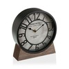 Table clock Versa Black
