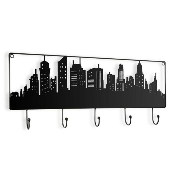 Wall mounted coat hanger Metalli (5 x 23,5 x 56,5 cm)