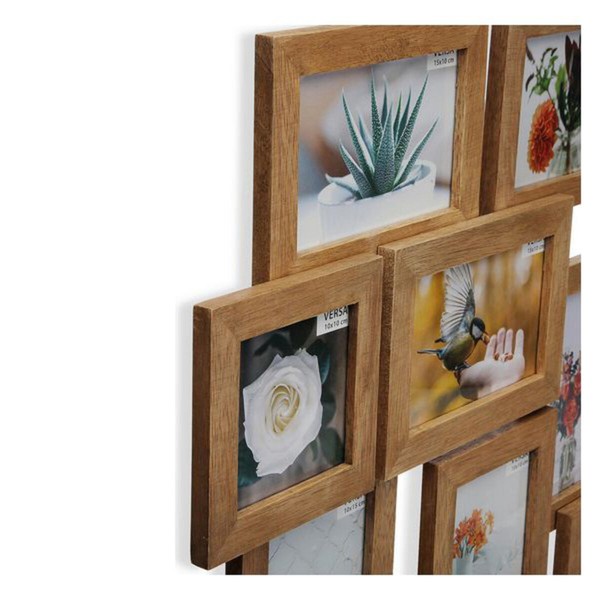 fotorāmis Versa VS-22130024 Multipls Koks (2,5 x 65 x 58,5 cm) (65 x 58 cm)