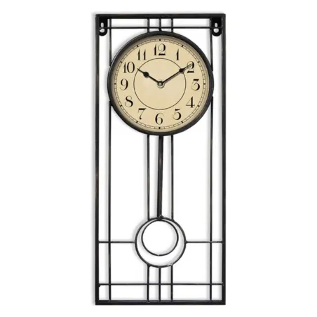 Sieninis laikrodis Versa Metalinis (4,5 x 45 x 20 cm)