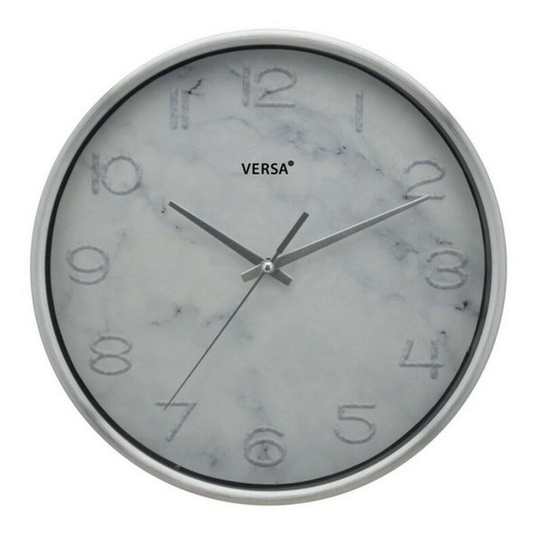 Настенное часы Versa Алюминий Casual 4,2 x 25,2 cm