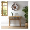 Sieninis laikrodis Versa Antiques Metalinis (6 x 60 x 48 cm)