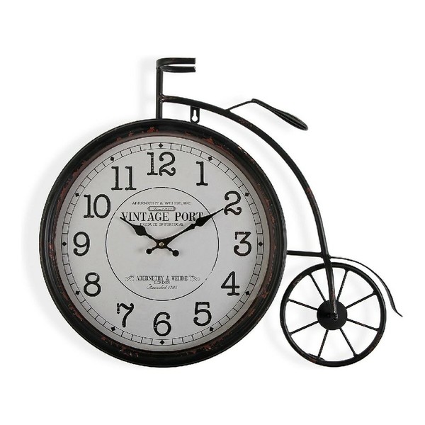 Sieninis laikrodis Versa Bicycle Metalinis (6 x 60 x 50 cm)