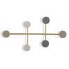 Takkiteline Versa Monivärinen Metalli Hartsi Puu MDF 6,5 x 22 x 41 cm (6,5 x 22 x 41 cm)