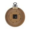 Wall Clock Versa Sheets Metal MDF Wood 50 x 6,5 x 40 cm
