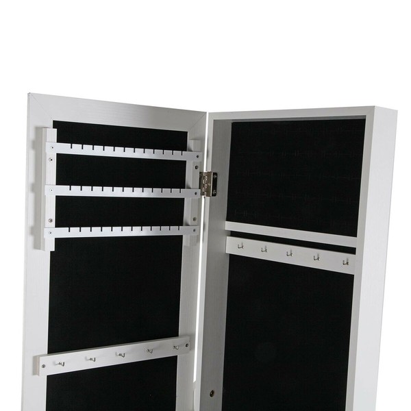 Wall mirror Versa White Mirror MDF Wood Minimalist 33,5 x 153 x 35,2 cm