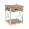 Spintelė Versa Balta PVC Medžio Metalinis 40 x 60 x 48 cm