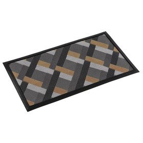 Durų kilimėlis Versa Termoplastikas 40 x 2 x 70 cm Geometrinis