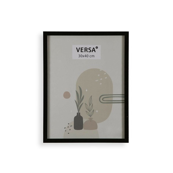 fotorāmis Versa Melns Koks MDF Vintage