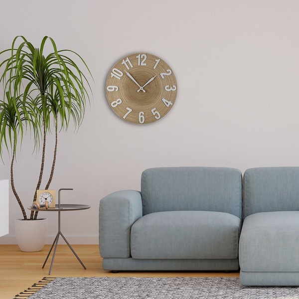 Sieninis laikrodis Versa Metalinis 4 x 60 x 60 cm