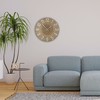 Sieninis laikrodis Versa Metalinis 4 x 60 x 60 cm