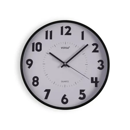 Настенное часы Versa Белый Пластик 4 x 30 x 30 cm