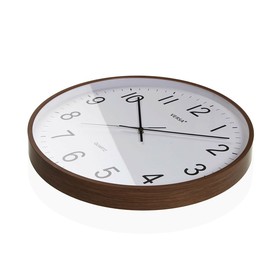 Настенное часы Versa Пластик Кварц Деревянный MDF 5,2 x 50 x 50 cm