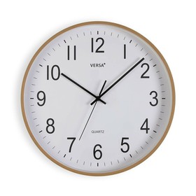 Настенное часы Versa Пластик Кварц Деревянный MDF 5,5 x 40,5 x 40,5 cm