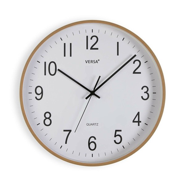 Настенное часы Versa Пластик Кварц Деревянный MDF 5,5 x 40,5 x 40,5 cm