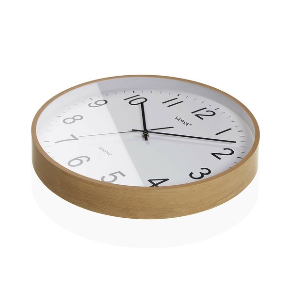 Настенное часы Versa Пластик Кварц Деревянный MDF 5,5 x 40,5 x 40,5 cm