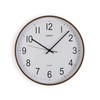 Sieninis laikrodis Versa Plastmasinis Kvarcas Medžio MDF 5 x 35 x 35 cm