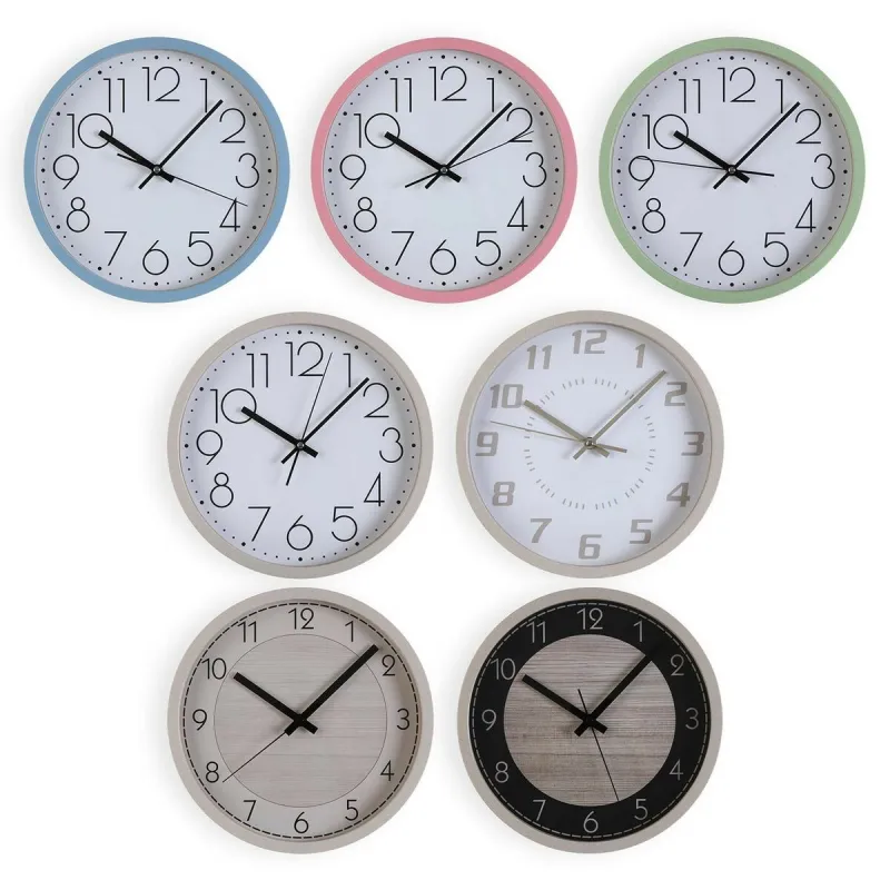 Sieninis laikrodis Versa Rožinė Medžio 4,2 x 30 x 30 cm