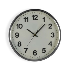 Настенное часы Versa Белый Пластик 4,8 x 32 x 32 cm