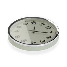 Настенное часы Versa Белый Пластик 4,8 x 32 x 32 cm