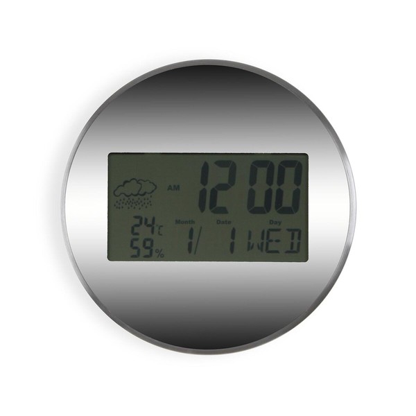 Sienas pulkstenis Versa Plastmasa Minimālists 4,1 x 30 x 30 cm