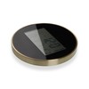 Sieninis laikrodis Versa Juoda Plastmasinis Minimalistinis 4,1 x 30 x 30 cm
