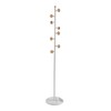 Coat Rack Versa White Wood Metal 34,5 x 180 x 34,5 cm